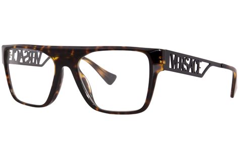 men's versace rectangular face sapphire|Versace VE3326U Eyeglasses .